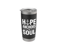 Hope Anchors The Soul Bicchiere termico in acciaio inox doppia parete