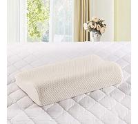 HOPE Cella Ondulata A Maglia Memoria Cuscino Spazio Memoria Cuscino di Cotone Nucleo 50 X 30 Manica Interna Cintura Ad Alta Densità Piccolo Punto d'oro Bianco