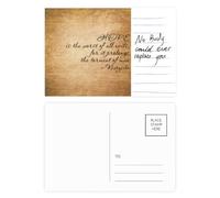 Hope Citazioni Errore Art Deco Fashion Cartolina Cartolina Importante Persona Anniversario