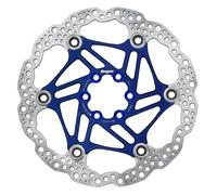 Hope Disco Bicicletta MTB Ebike Fr Disco 180mm 6 Bullone Galleggiante Blu