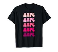 Hope First Name Minimalist Design Maglietta