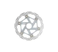 Hope floating rotor center lock silver