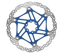 Hope Galleggiante Mountain Bike 6-Bolt Rotore Disco Blu 203mm