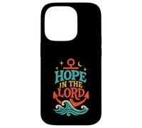 Hope in the Lord Anchor Isaia 40:31 Versetto della Bibbia cristiana Custodia per iPhone 14 Pro