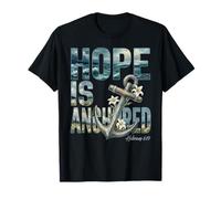 Hope is Anchored Gesù - Fede Cristiana Maglietta