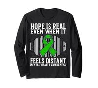 Hope Mental Health Awareness Men Women Mental Health Gifts Maglia a Manica