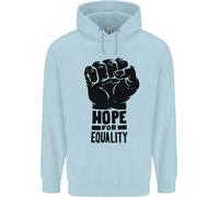 Hope per Uguaglianza Nero Vive Materia Lgbt Bambini Felpa con Cappuccio