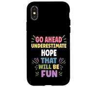 HOPE Personalized Women's Gift Custom HOPE Custodia per iPhone X/XS