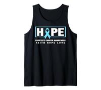 Hope Prostate Cancer - Azzurro, Consapevolezza del Cancro alla prostata Canotta