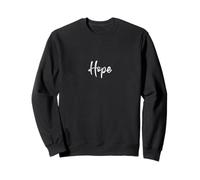 Hope Speranza estetica Gioia Minimalista Vestito Felpa