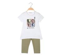 Hope Star Completo corto da ragazza con t-shirt e leggings corti