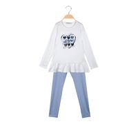 Hope Star Completo da bambina 2 pezzi con finale a volant