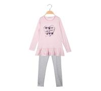 Hope Star Completo da bambina 2 pezzi con finale a volant