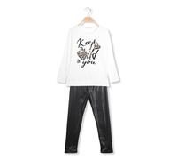 Hope Star Completo da bambina 2 pezzi con leggings felpato