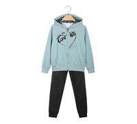 Hope Star Completo tuta da bambina 3 pezzi con cappuccio e zip