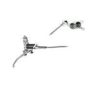 Hope tech 4 e4 freno posteriore argento grigio tubo aeronautico