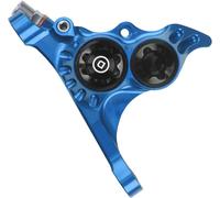Hope Tech RX4+ Pinza Freno Idraulica A Disco SRAM Flat Mount Anteriore +20mm Blu