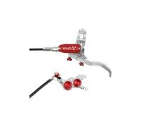 Hope tech4 evo gr4 freno anteriore argento rosso tubo flessibile standard