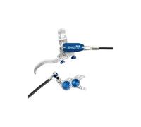 Hope tech4 evo gr4 freno posteriore argento blu tubo flessibile standard