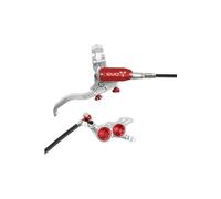 Hope tech4 evo gr4 freno posteriore argento rosso tubo flessibile standard