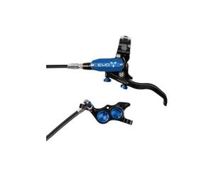 Hope tech4 evo tr4 freno anteriore nero blu tubo standard
