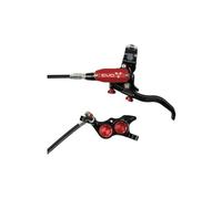 Hope tech4 evo tr4 freno anteriore nero rosso tubo standard