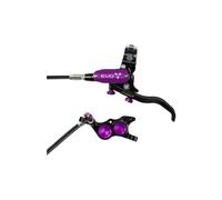 Hope tech4 evo tr4 freno anteriore nero viola tubo flessibile standard