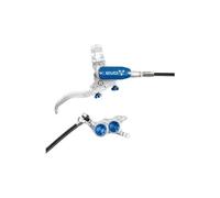 Hope tech4 evo tr4 freno posteriore argento blu tubo standard