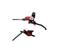 Hope tech4 x2 disc break tubo standard nero rosso posteriore