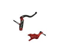 Hope xcr pro e4 disc break front red black hose