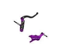 Hope xcr pro e4 disc break rear purple black hose