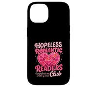 Hopeless Romantic Readers Club Custodia per iPhone 14