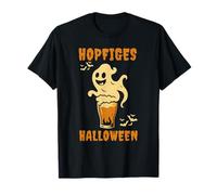 Hopfiges Halloween Divertente Scritta - Happy Halloween Maglietta