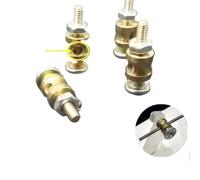 Hoping 100 pz RC Airplane Pushrod Linkage Stopper Servo connettori Regolabili Diametro 1,5 mm compatibili con Elicottero RC(40 Sets)