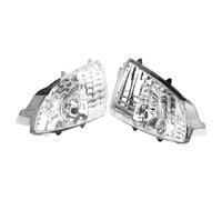 Hoping Coppia di Lenti per indicatori di direzione per specchietti retrovisori Sinistro e Destro per Modelli XC70 XC90 2007-2014 Adatto ai Numeri di Parte 31111813 31111814(Emitting Color: Left)