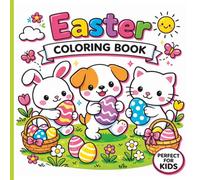 Hoplet Hollow Collection: Easter Coloring Book for Kids Ages 2-8: Cute Bold Amigurumi Bunnies, Chicks & Egg Hunt Fun: Big Easy Spring Coloring Pages for Toddlers, Preschoolers & Young Kids