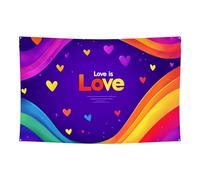 Hopomoon 119,4 x 177,8 cm LGBTQ Rainbow 8 Sfondo Panno Decorazione per Feste, Durevole Appeso Festa Fotografia Sfondo Striscione, LGBTQ Decorazione Della Casa Partito Fornitura Per Tutti Gli Adulti
