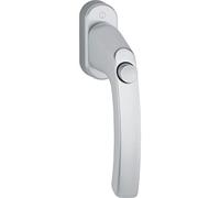HOPPE 11715108 Maniglia per finestra LIÈGE - con bottone a pressione, VK 7 x 32, argento anodizzato, silber eloxiert