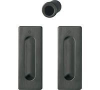 Hoppe 11733238 - Porta scorrevole, colore: Nero