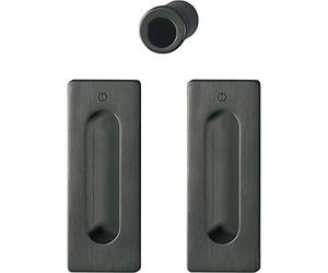 Hoppe 11733238 - Porta scorrevole, colore: Nero