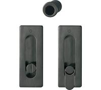 HOPPE 11733408 M464 Porta Scorrevole Shell, Nero, Nero Satiniert