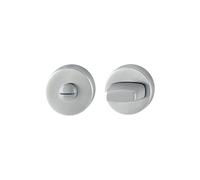 HOPPE 2347796 Rosetta Rotonda ø 52 mm | Acciaio Inox Opaco | WC | 1 Paio