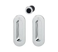 Hoppe 3207437 porta scorrevole Conchiglia Set M472 - verdeckt geschraubt BL, cromato