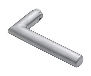 HOPPE 3259341, acciaio inox opaco con foro per leva STOCKHOLM