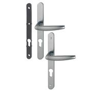 HOPPE AG BCA22026 - Set porta finestra, piastra stretta Atlanta 1530/300LMSGL HOPPE effetto INOX F9-Chiave i Entr.70-ep.58/67-3303365