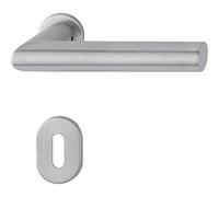 HOPPE AMSTERDAM - Maniglia per mini rosetta BB, spessore porta 40-50, acciaio INOX, 0