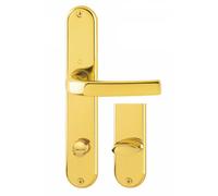 HOPPE Cervina Langschild Ottone Lucido WC/Bagno