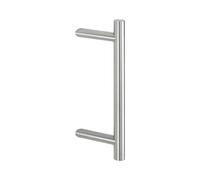 HOPPE E5011 - Maniglia a barra, in acciaio inox opaco, versione dritta, per porta di casa, 2011571