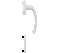 HOPPE LIÈGE - Maniglia per porta da balcone, colore: Bianco