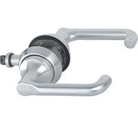 HOPPE Maniglia PARIS HCS porta con battuta hcs® con chiusure 15/15 mat. INOX